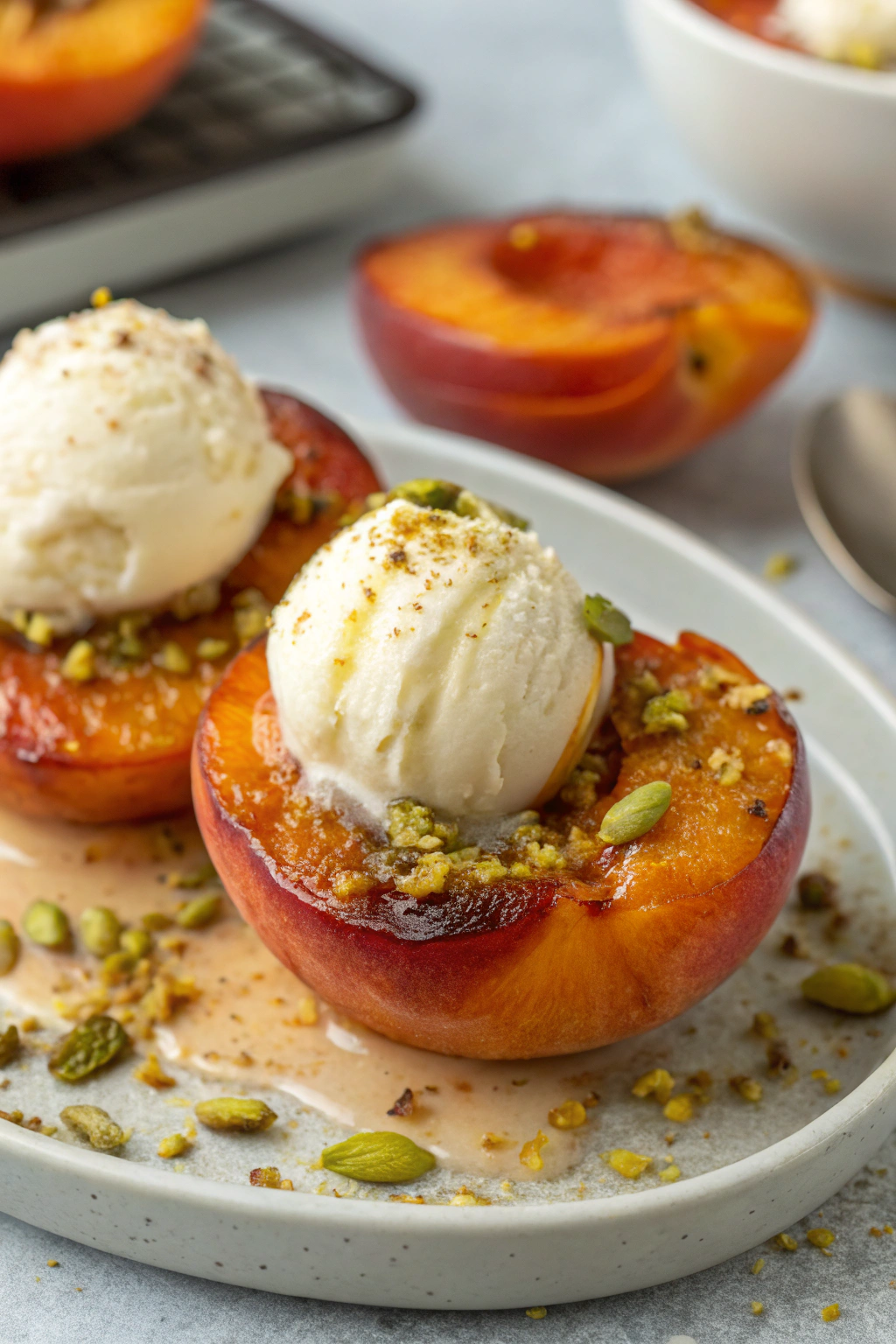 Oven Baked Peach Recipe