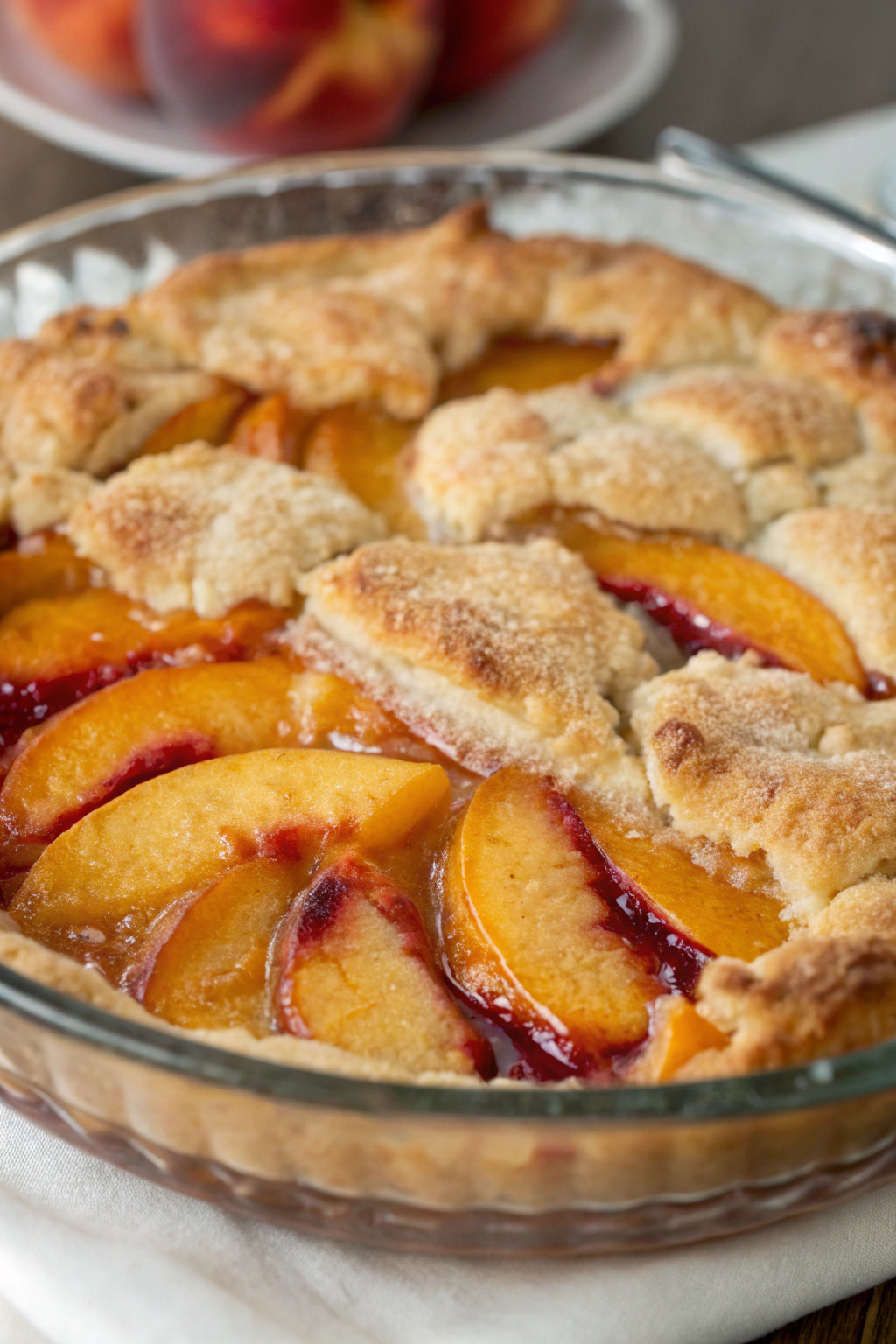 Peach Cobbler With Pie Crust Recipe