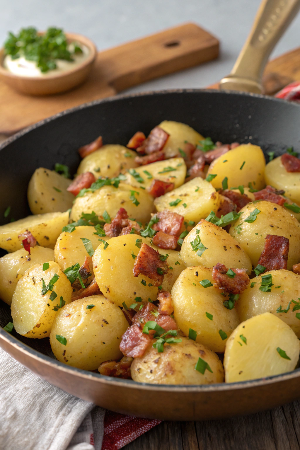 Warm German Potato Salad Recipe