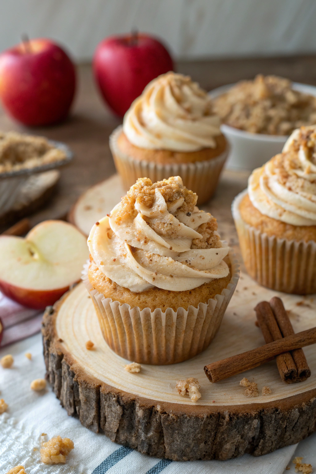 Apple Crumble Cupcakes Recipe