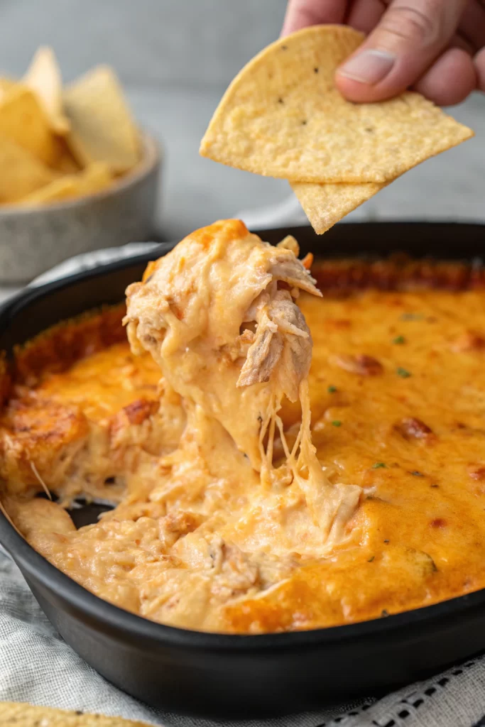 Buffalo Chicken Dip Stove Top