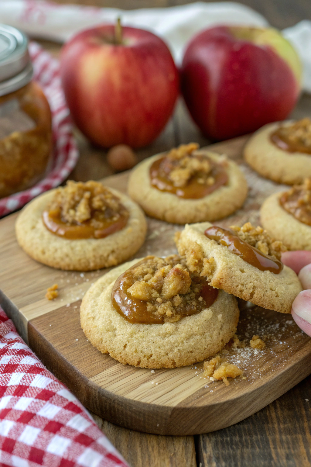 Salted Caramel Apple Pie Cookies Recipe