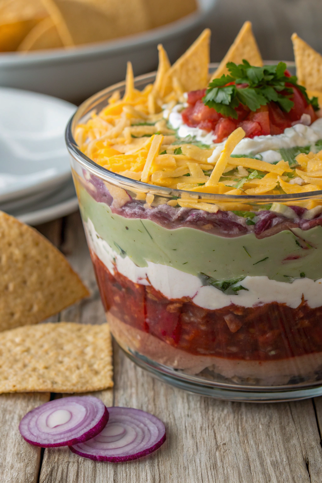 Taco Dip with Salsa