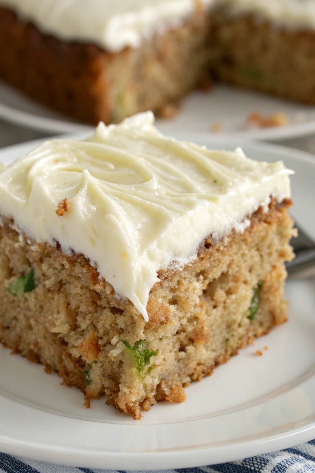 Zucchini Cake with Cream Cheese Frosting Recipe