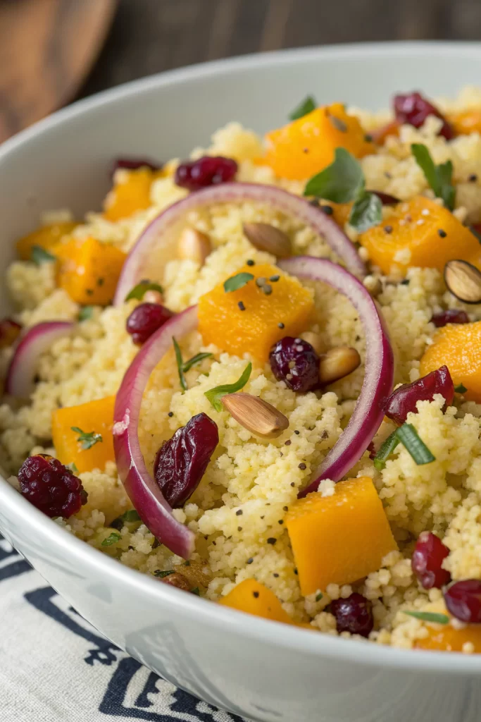 Autumn Pearl Couscous Salad Recipe