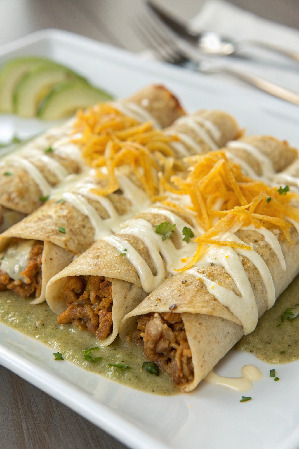 Baked Chicken Burritos Recipe