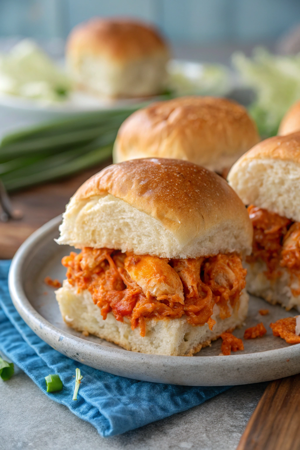 Buffalo Chicken Sliders Recipe