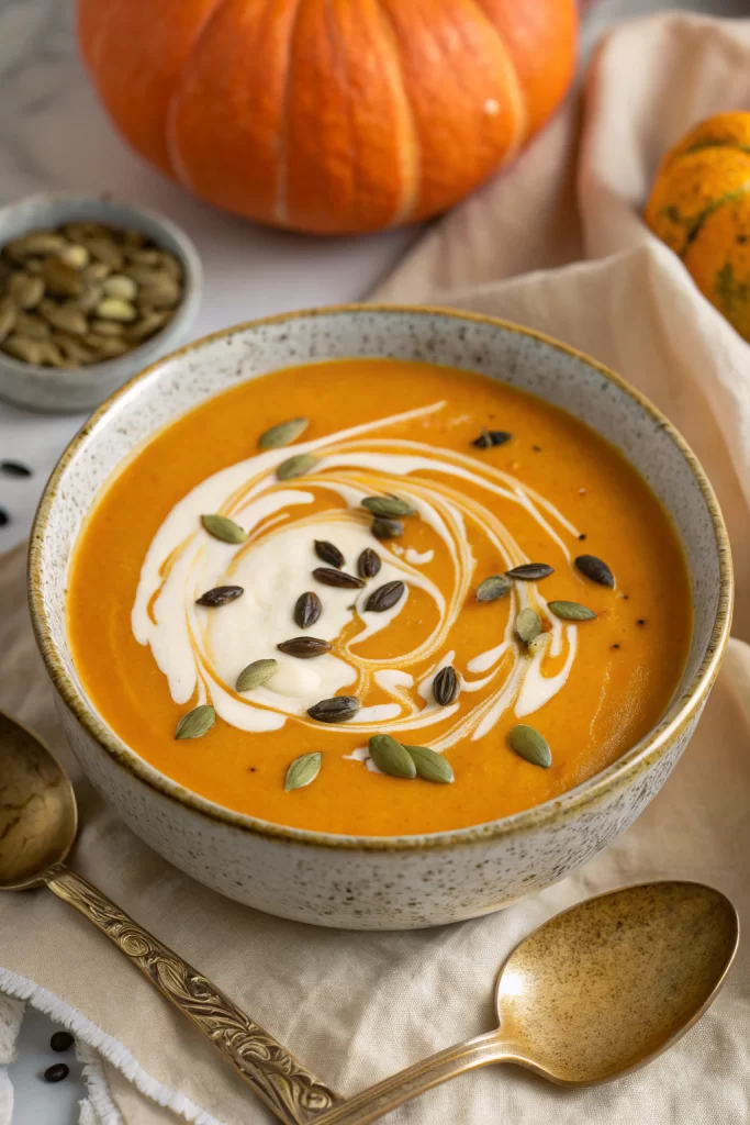 Coconut Curry Pumpkin Soup Recipe