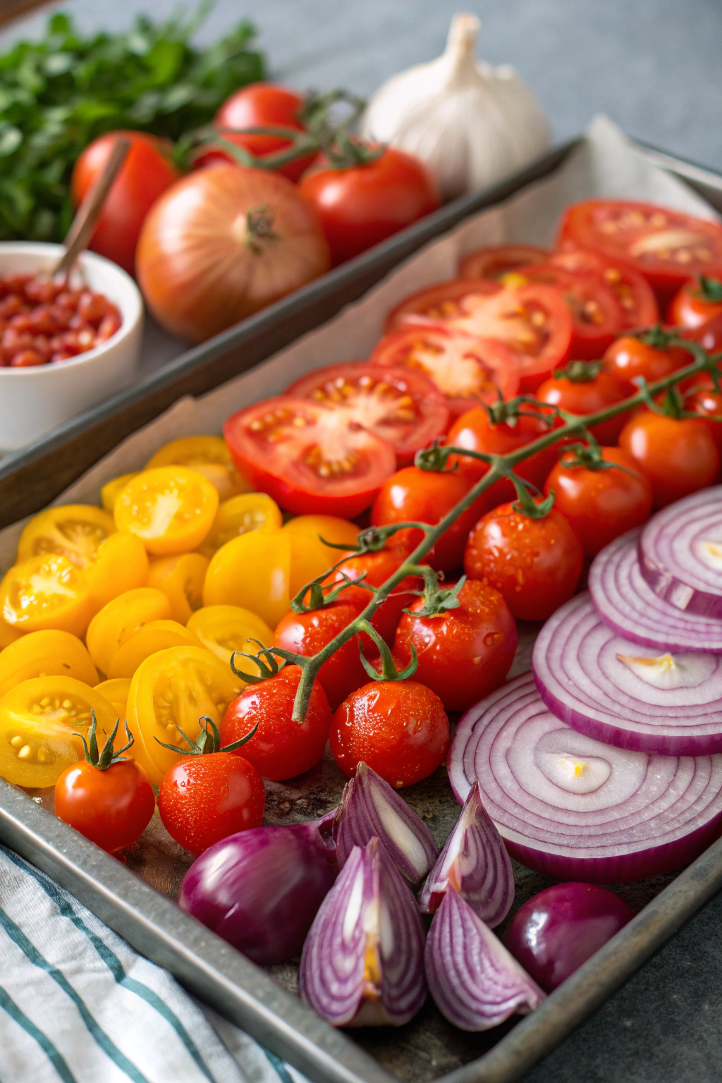 Creamiest Roasted Tomato And Pepper Soup Recipe