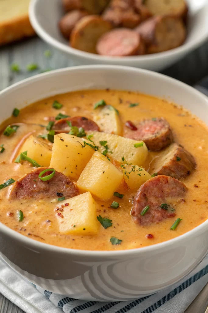 Creamy Cajun Potato Soup Recipe