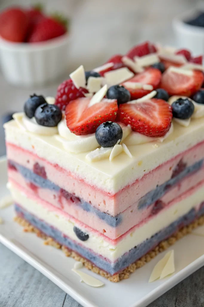 Easy Berry Dessert Lasagna Recipe