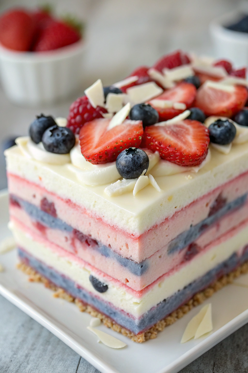 Easy Berry Dessert Lasagna Recipe