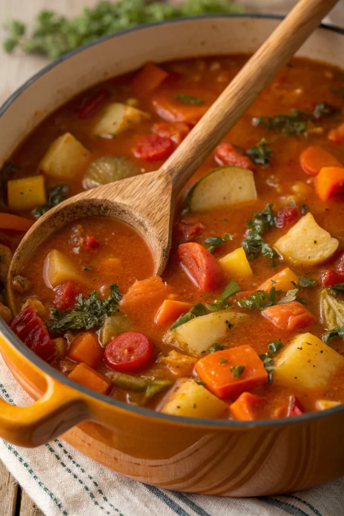 Fall Harvest Vegetable Soup Recipe