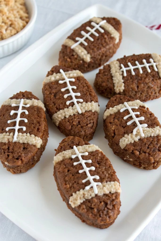 Football Rice Krispie Treats Recipe