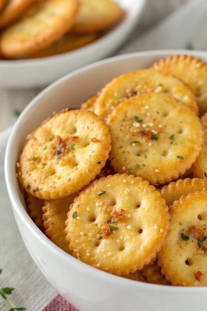 Garlic Bread Ritz Snacks Recipe