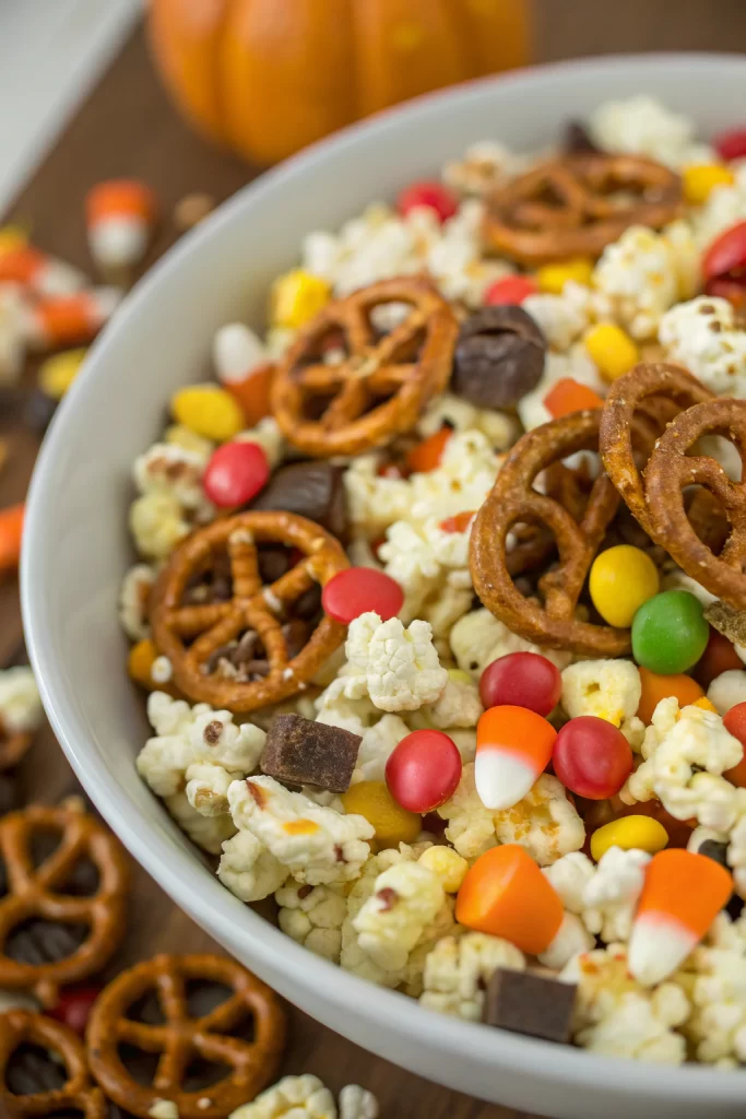Harvest Popcorn Snack Mix Recipe