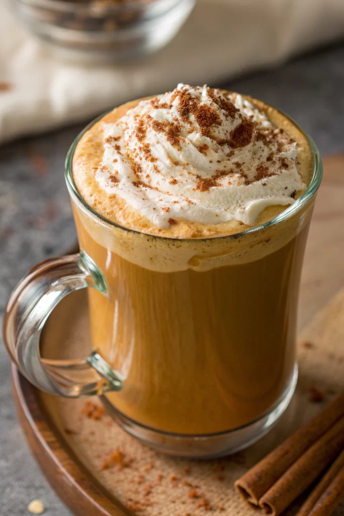 Healthy Homemade Pumpkin Spice Latte Recipe