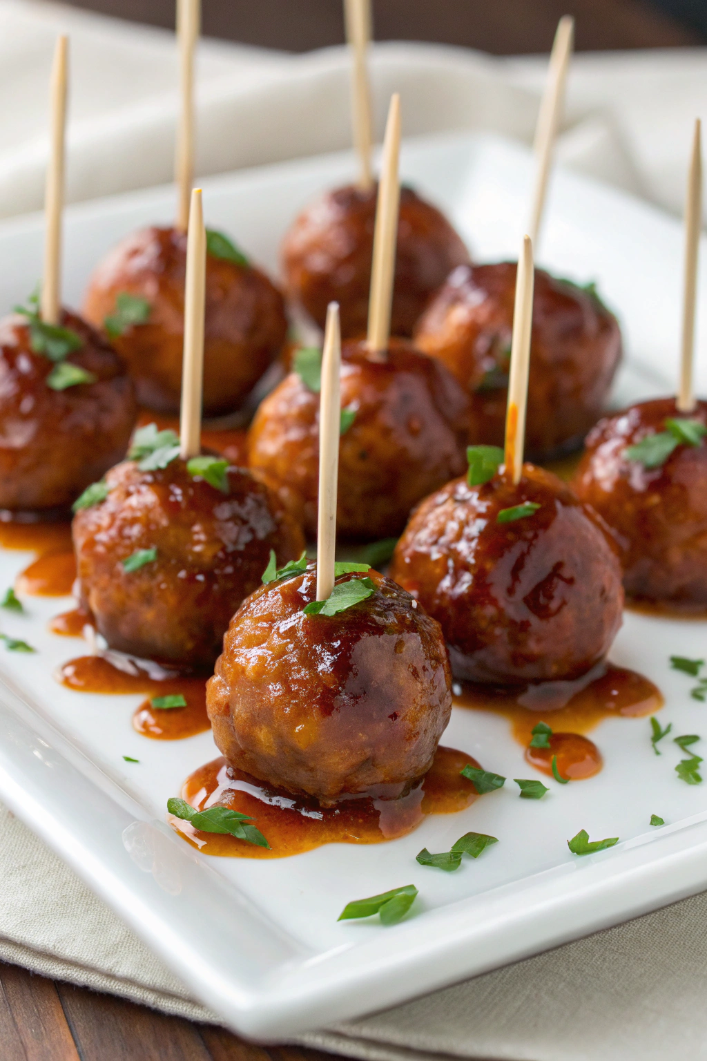 Honey Garlic Meatballs Recipe
