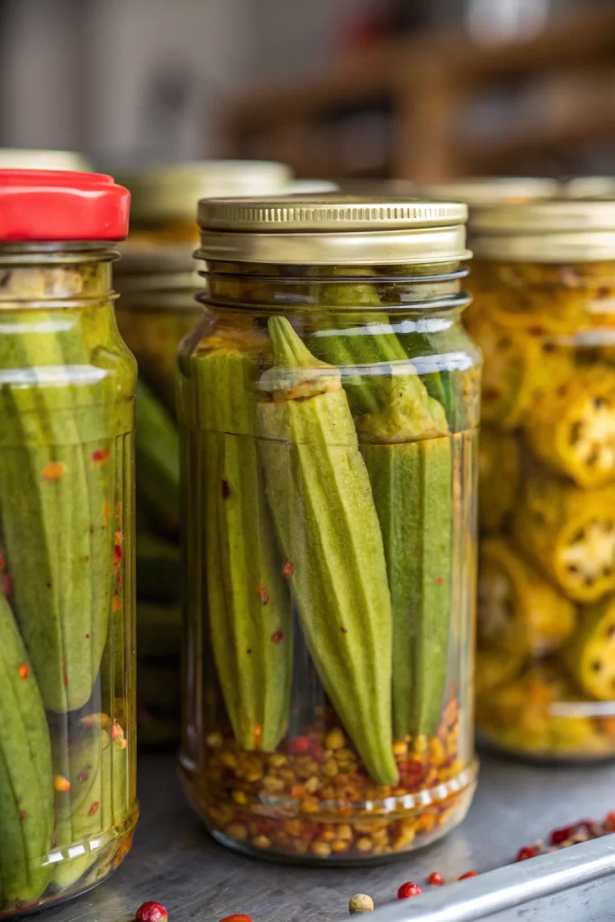 How to Pickle Okra