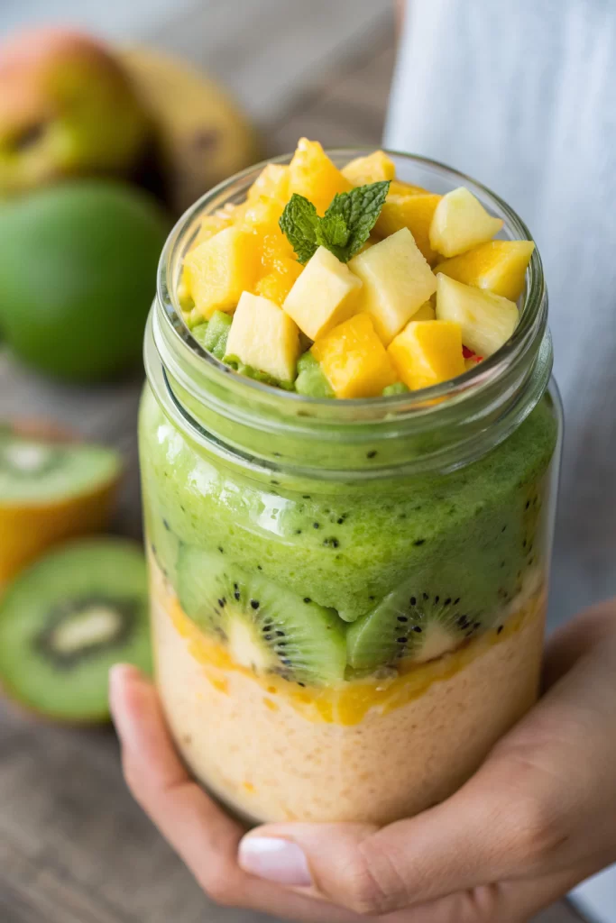 Kiwi Apple Cucumber And Lemon Smoothie Recipe
