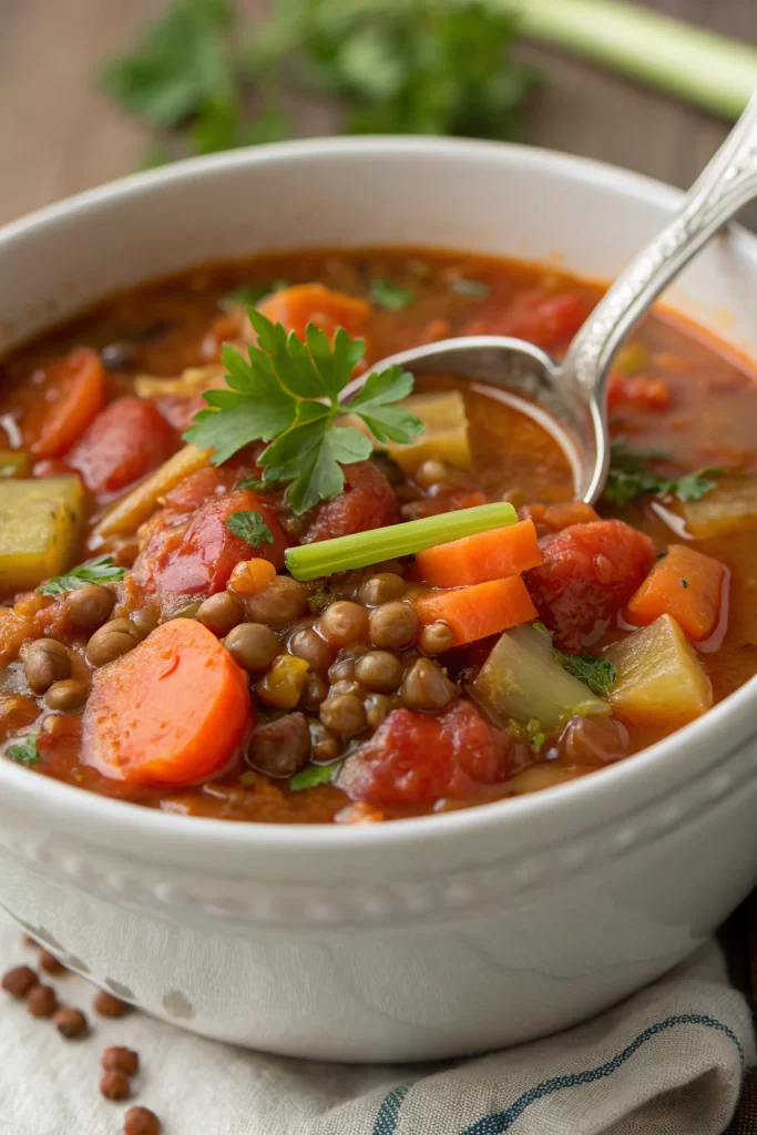 Mediterranean Lentil Soup Recipe