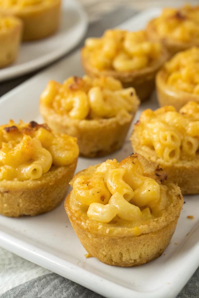 Mini Macaroni and Cheese Bites Recipe