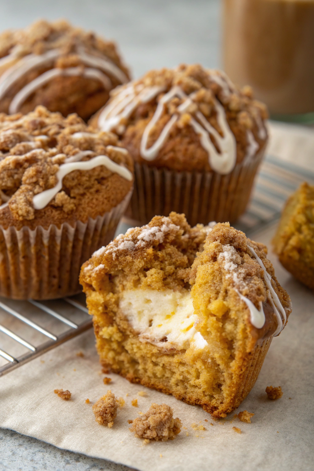 Pumpkin Cream Cheese Muffins Recipe