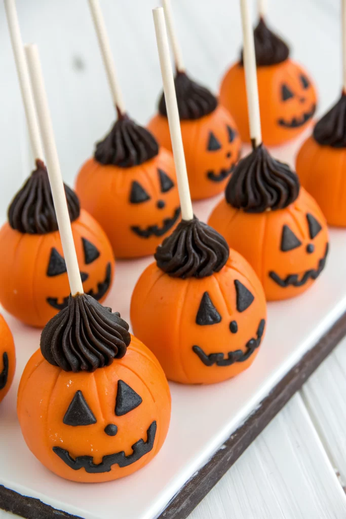 Pumpkin Marshmallow Lollipops Recipe