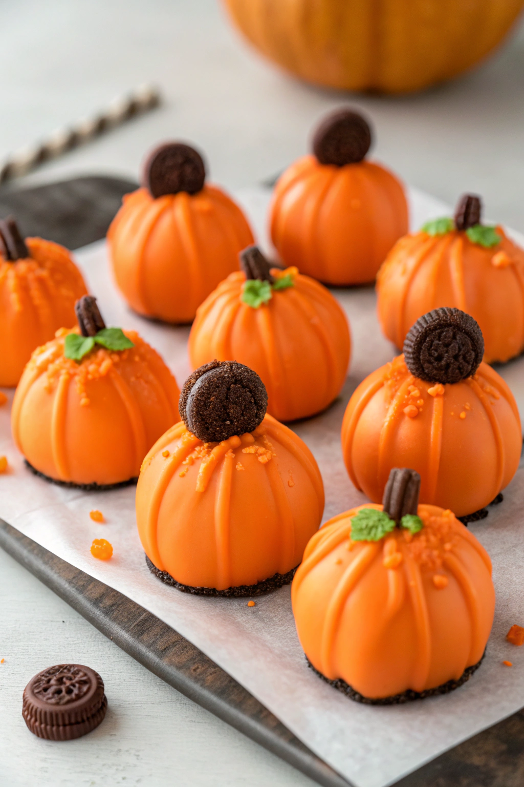 Pumpkin Oreo Balls Recipe