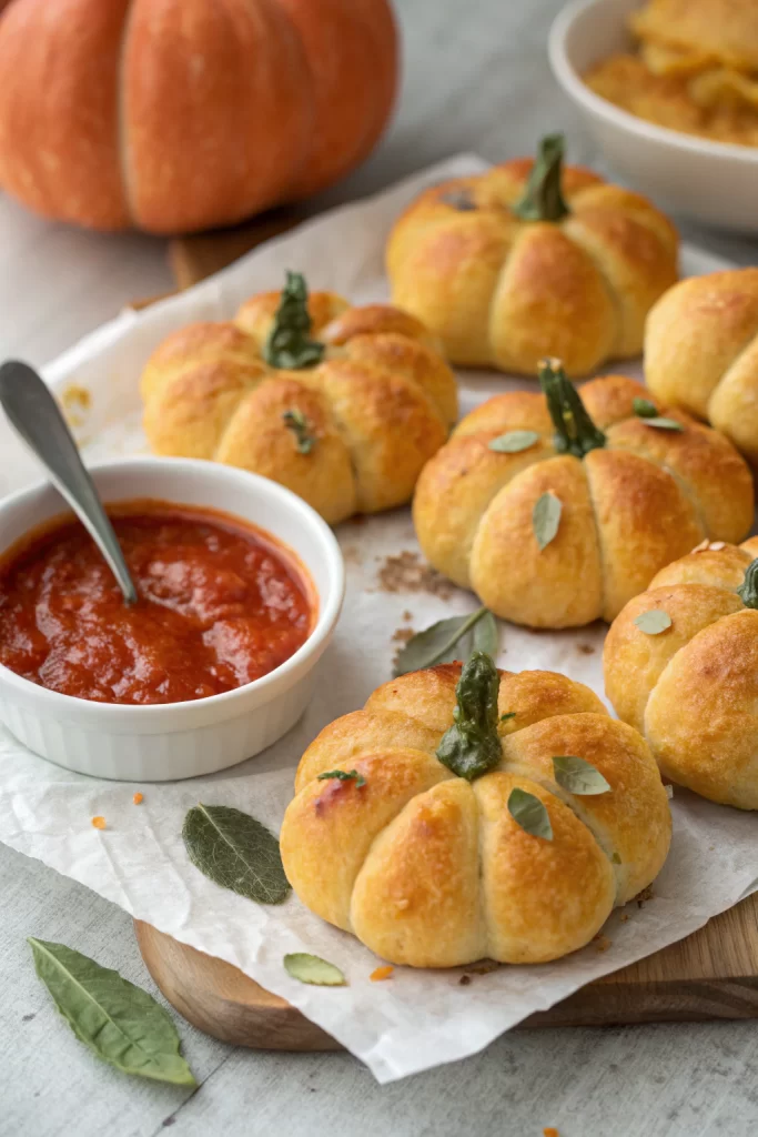 Pumpkin Pizza Bombs Recipe