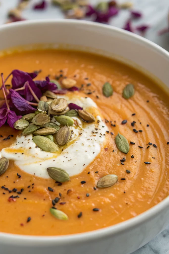 Pumpkin Turmeric Ginger Soup Recipe