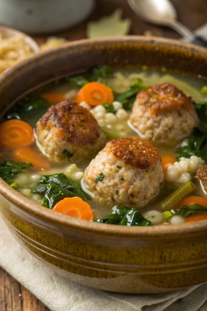Quick Italian Wedding Soup Recipe