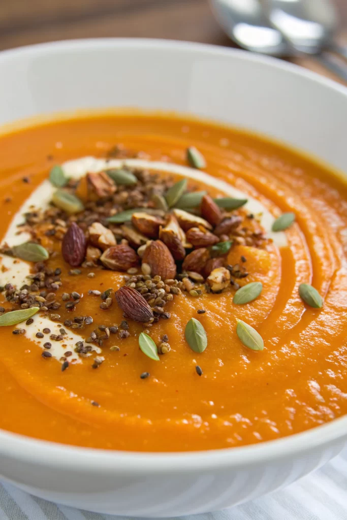 Roasted Sweet Potato Soup Recipe