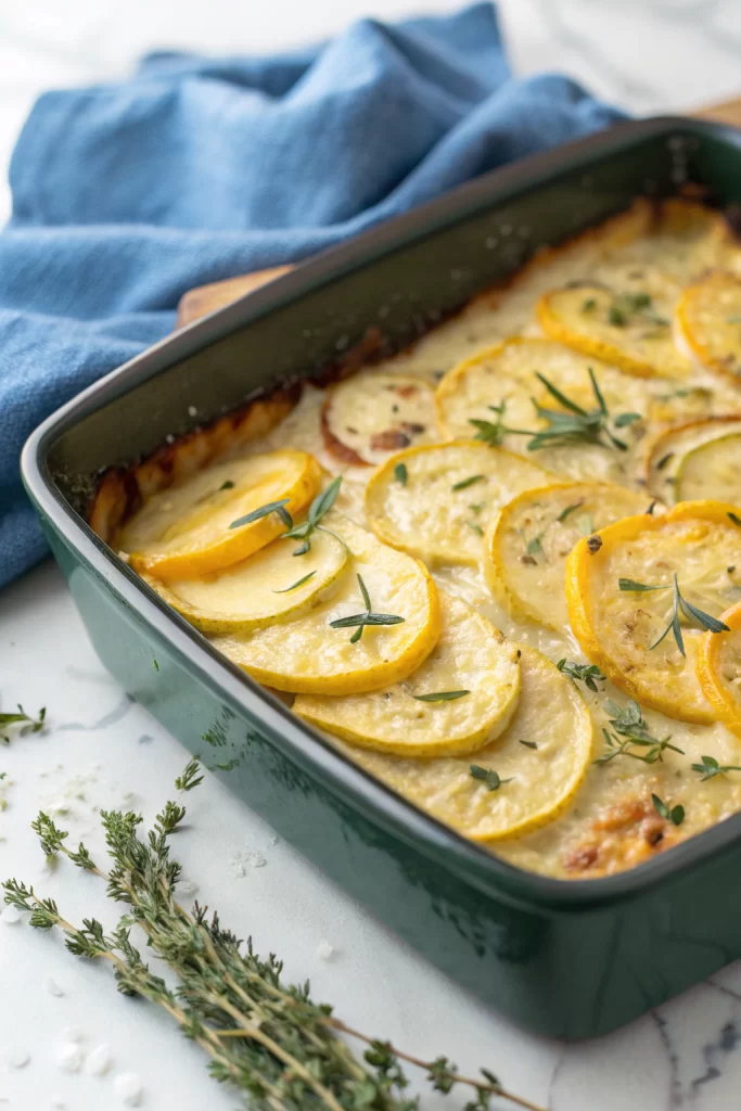 Sage Butternut Squash Gratin Recipe