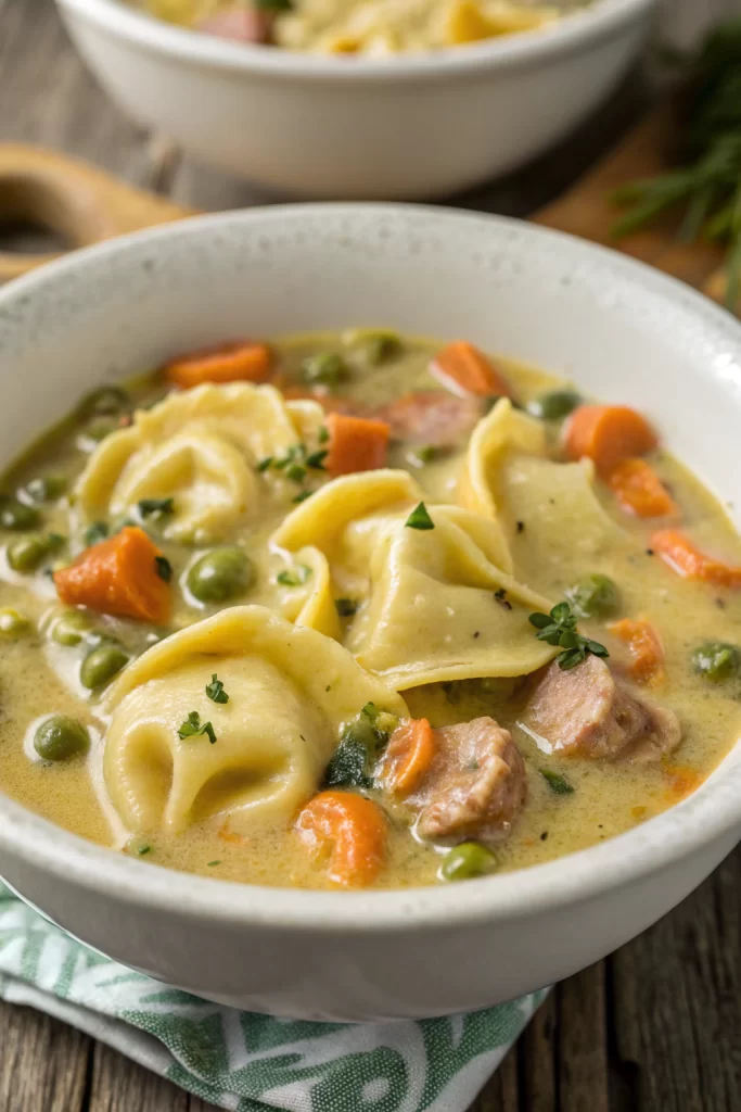 Sausage Tortellini Soup with Spinach Recipe