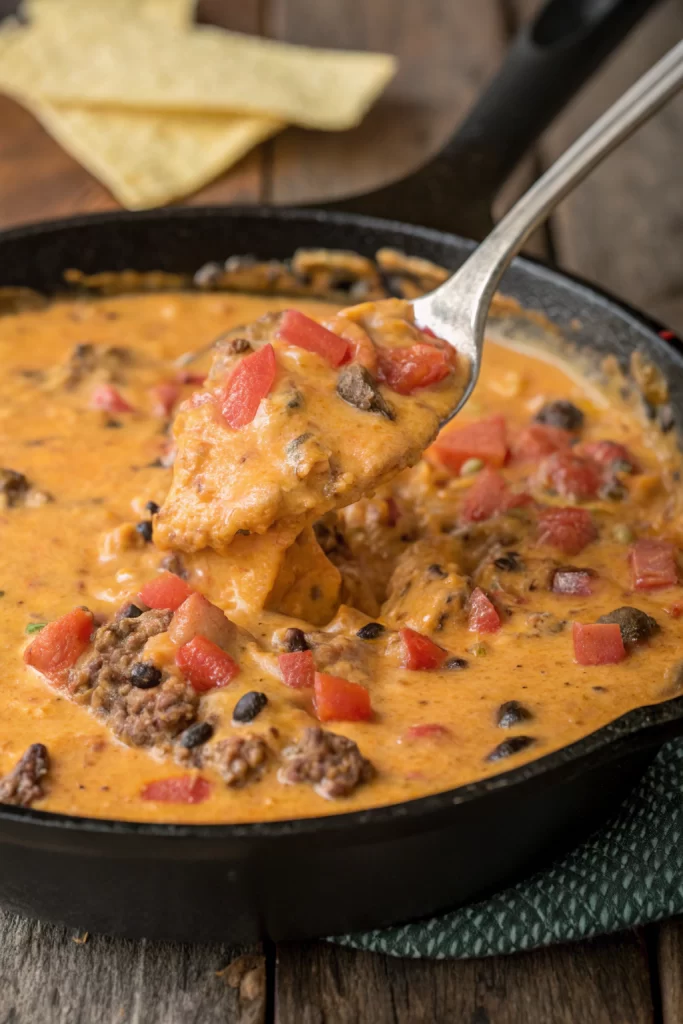Savory Cowboy Queso Dip Recipe