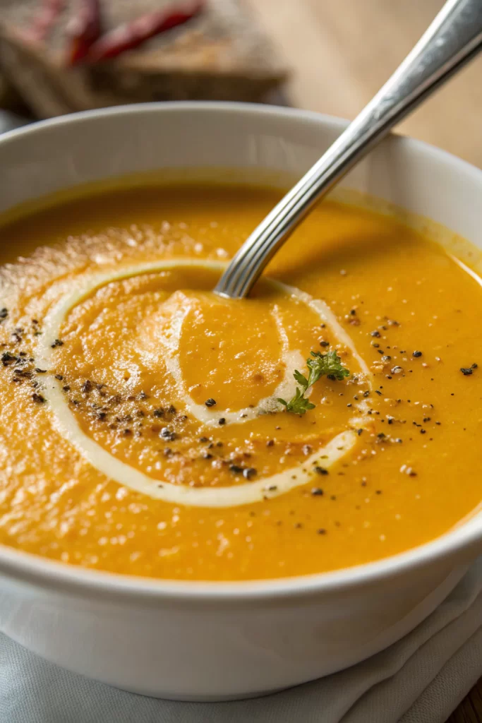 Savory Pumpkin Soup Recipe