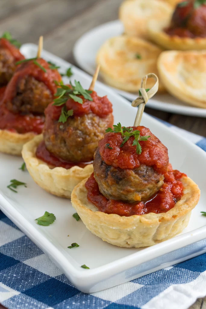 Spaghetti and Italian Meatball Appetizer Recipe