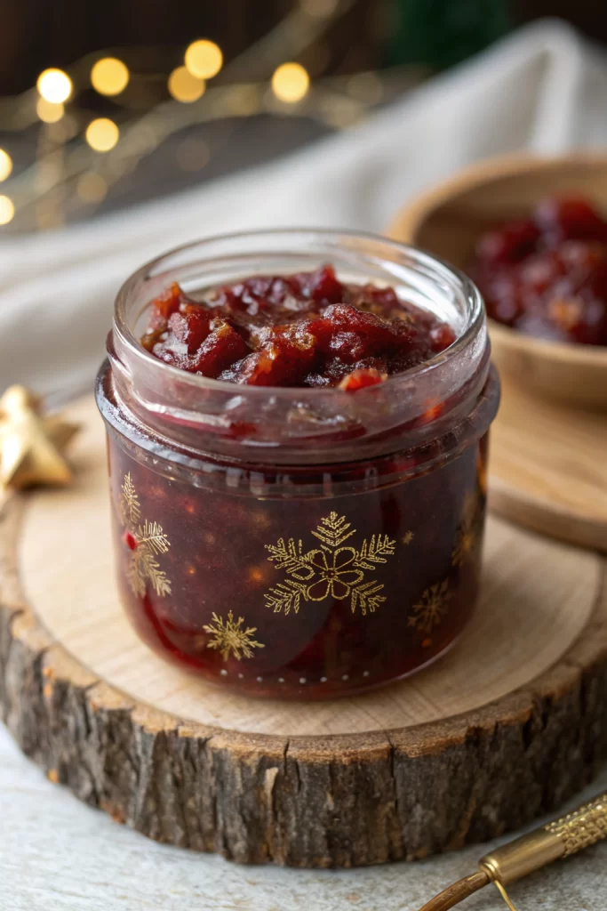 Spiced Christmas Jam Recipe