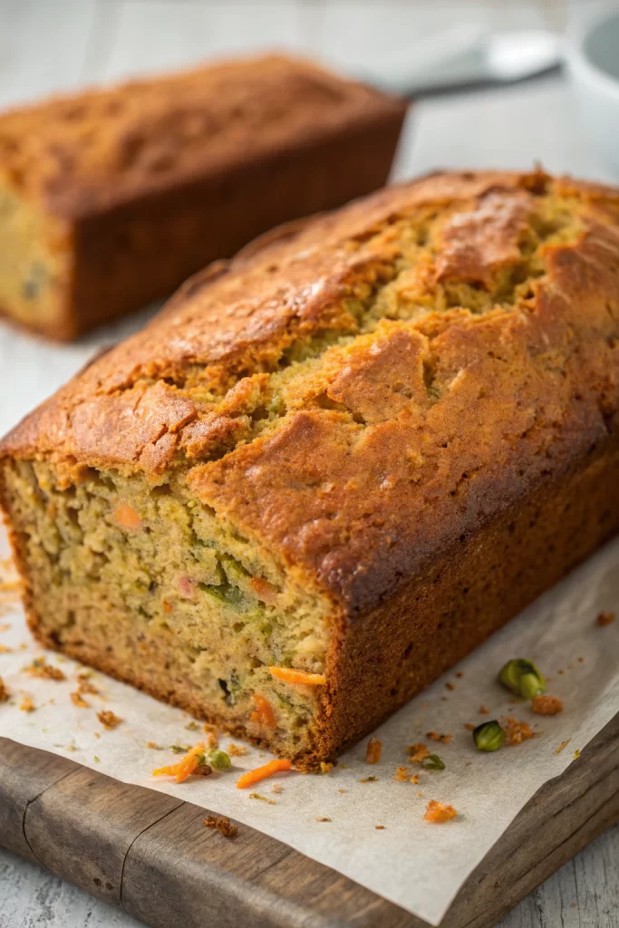 Spiced Zucchini Carrot Bread Recipe