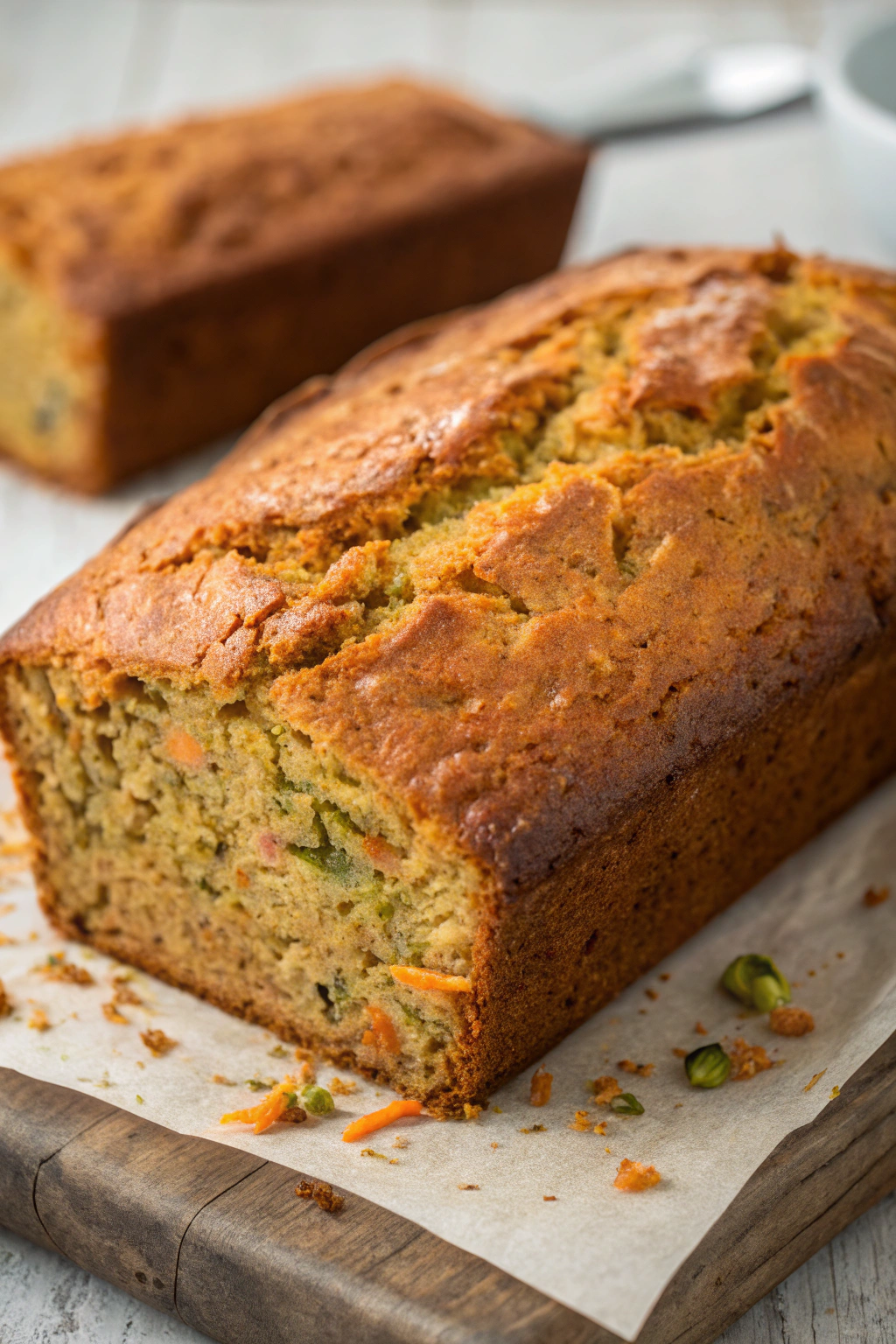 Spiced Zucchini Carrot Bread Recipe