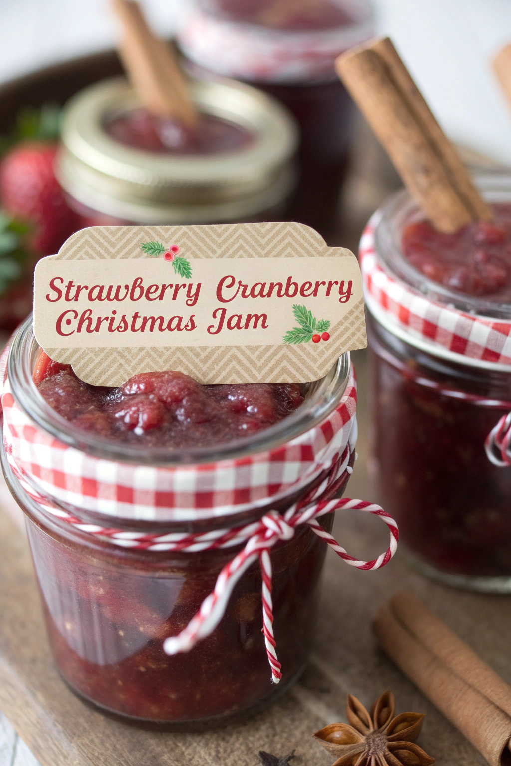Strawberry Cranberry Jam Recipe