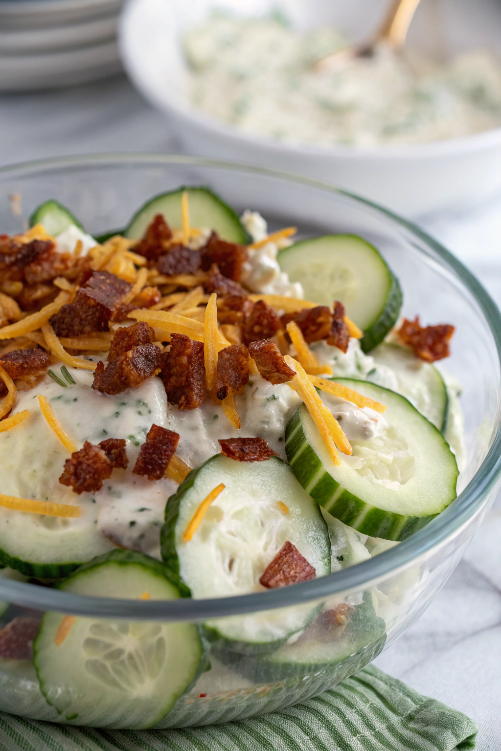 Tasty Cucumber Ranch Crack Salad Recipe