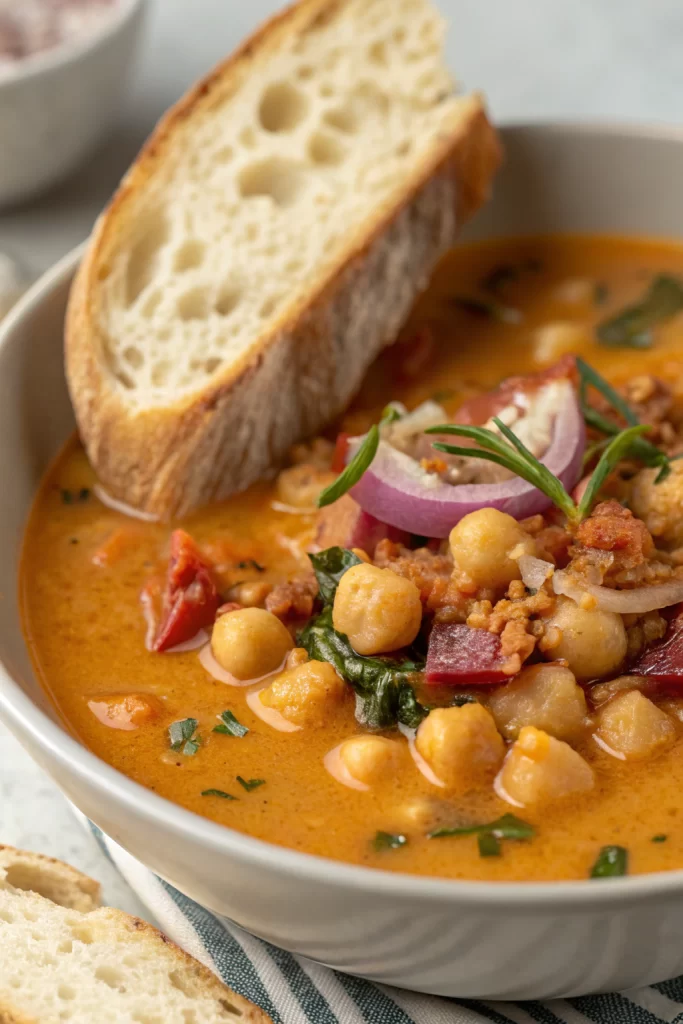 Tuscan Chickpea Soup Recipe