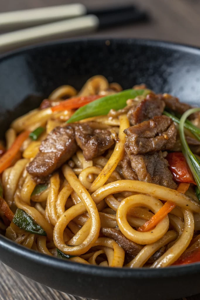 Beef Udon Noodles Recipe