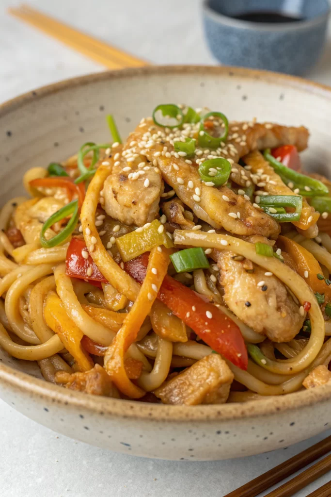 Chicken Yaki Udon Recipe