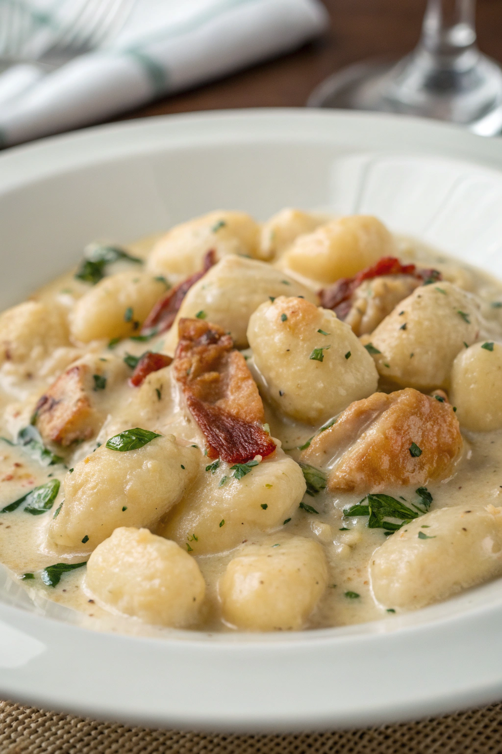 Creamy Crac Chicken Gnocchi Recipe