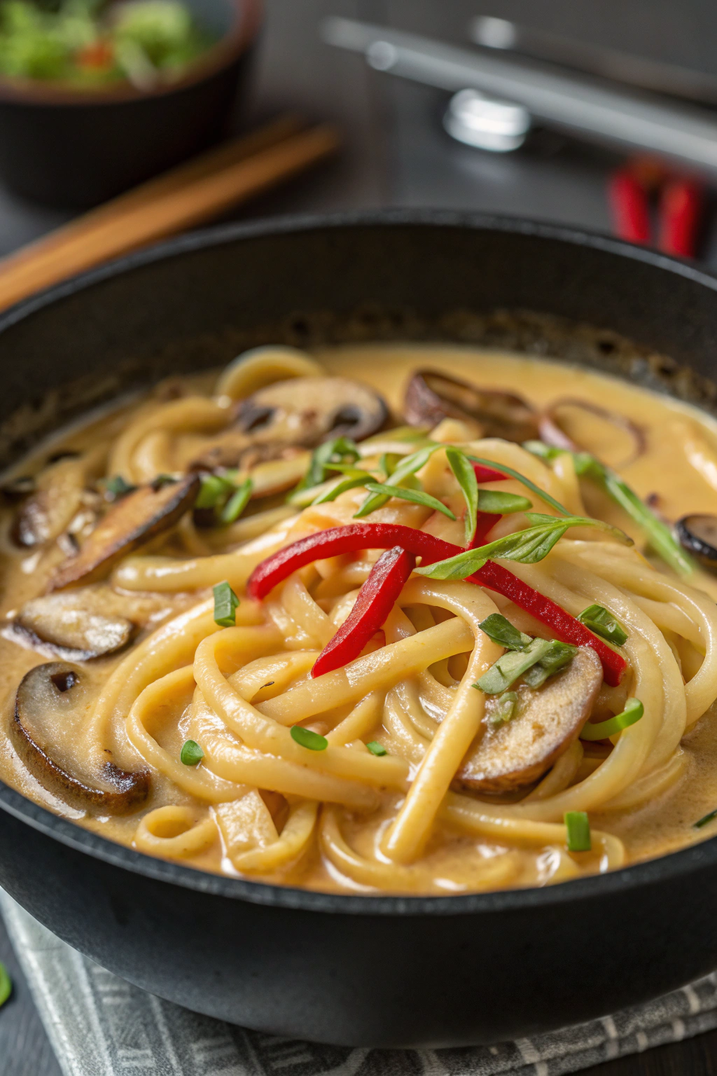 Creamy Miso Udon Recipe