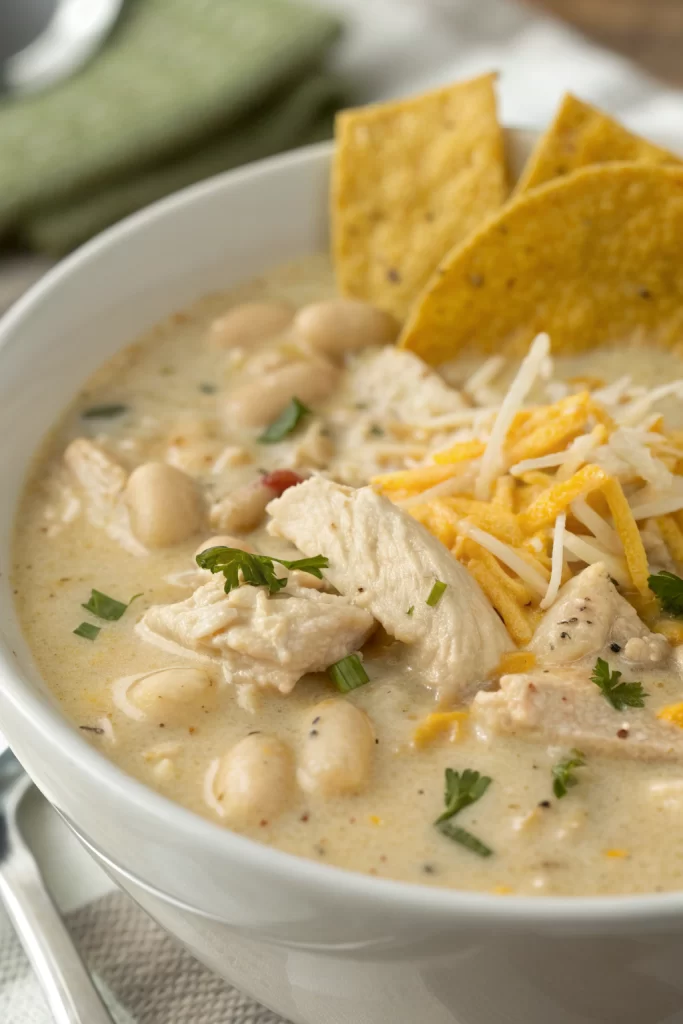 Creamy White Chicken Chili Recipe