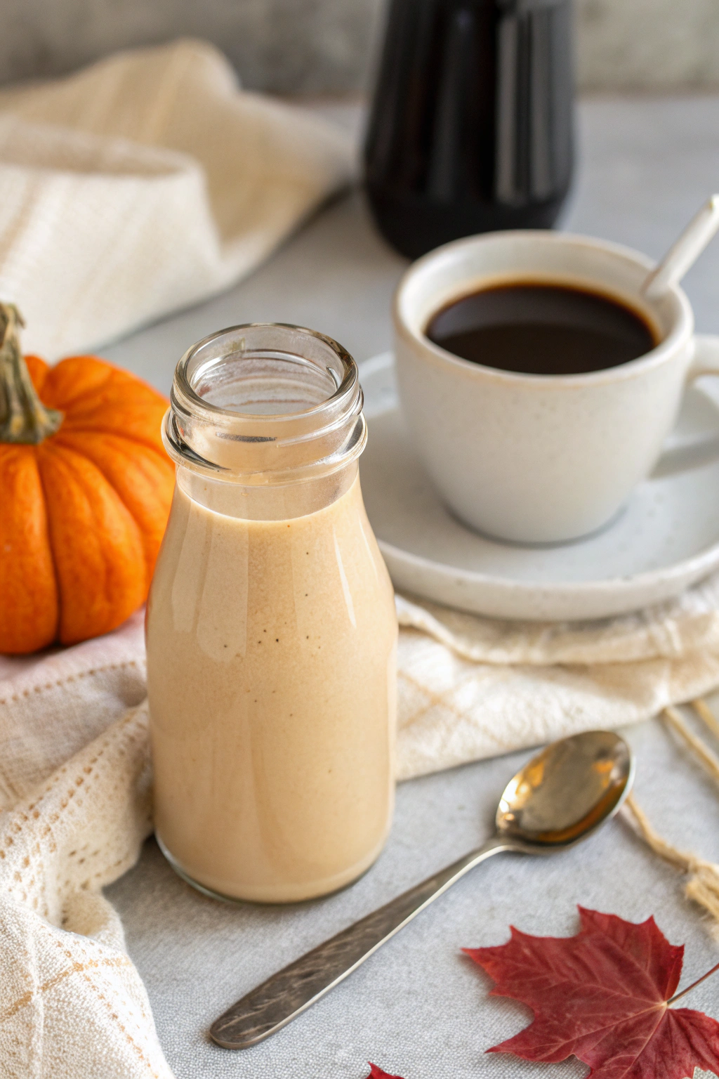Homemade Pumpkin Spice Coffee Creamer Recipe